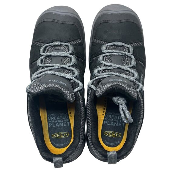 Keen Mens 8.5 Circadia Vent Black Steel Grey Hiking Trail Sneakers Boots 1026780 - Picture 7 of 10